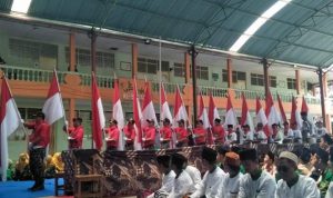 Kirab Merah Putih GP Ansor Sambangi Wilayah Cianjur