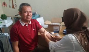 Karyawan KPH Sukanagara Lakukan Tes Kesehatan