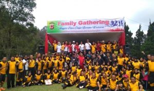 Jalin Silaturahmi dengan Wartawan, Polres 'Family Gathering'