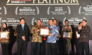 Pemprov Jawa Barat Raih Platinum Provinsi Besar Terbaik Sektor Investasi IAI 2019