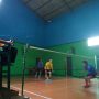 Pasangan Nyoman/Kholik Melaju ke Final Turnamen Badminton Kapolsek Cugenang Cup