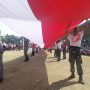 Bendera Merah Putih 100 Meter Berkibar