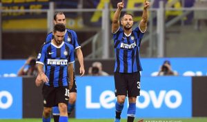 Gol Tunggal Danilo D'Ambrasio Bawa Inter kembali ke Puncak Klasemen