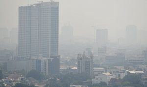 Jumat Pagi, Status Udara Jakarta tidak Sehat