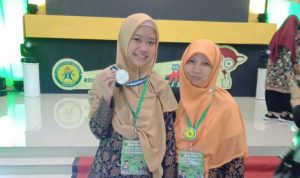 Siswi MTsN 1 Cianjur Berhasil Sabet Medali Perak di KSM Tingkat Nasional