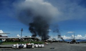 Pasca Demo Anarkis, Operasional Bandara Wamena Dihentikan