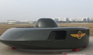 China Uji Coba Helikopter Mirip Piring Terbang