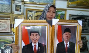 Jelang Pelantikan, Bingkai Foto Jokowi-Ma'ruf Amin Marak Dijual