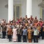 Jelang Pelantikan, Jokowi-JK Foto Bareng Menteri