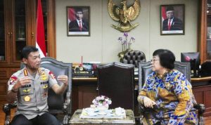 Soal Pembalakan dan Karhutla, Kapolri Temui Siti Nurbaya