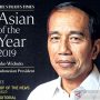 Jokowi Dinobatkan sebagai Tokoh Asia 2019