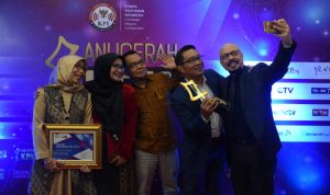 Jabar Raih Penghargaan Peduli Penyiaran di Anugerah KPI 2019