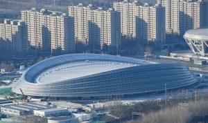 Stadion Utama Olimpiade Musim Dingin 2022 Rampung