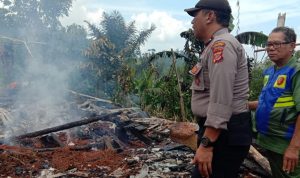 Ditinggal Nyoblos, Rumah Warga Hangus Terbakar di Takokak Cianjur