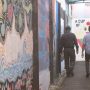 Siswa Kanaan Lakukan Mural Art di Gang Sempit