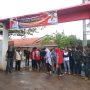 Puluhan Pendukung Calon Kades Geruduk Kantor Desa Gunungsari Ciranjang Cianjur