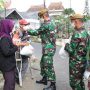 HUT 70, Yon Armed 05/105 Tarik Pancagiri Bagikan Ratusan Paket Sembako