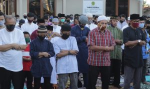 Foto: Suasana Salat Idul Fitri di Cianjur