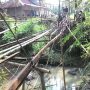 Jembatan Penyeberangan Lama Tinggal Tulang, Warga Dua Desa di Kadupandak Cianjur Minta Dibangun Baru