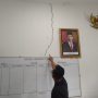 Miris! 4 Tahun Dinding Ruangan Komisi A Dibiarkan Retak, Ini Kata Sekretaris DPRD Cianjur
