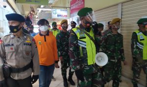 Cegah Covid-19, Forkopimcam Cipanas Bersama TNI/Polri Sosialiasi Protokol Kesehatan
