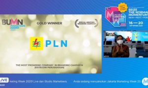 PLN Raih 3 Penghargaan di Ajang BUMN Marketeers Award 2020