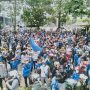 Tolak Omnibus Law, Ribuan Buruh Gelar Aksi Demo ke Gedung DPRD Cianjur