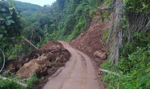 Akses Jalan Tertimbun Longsor di Cianjur Selatan Sudah Bisa Dilalui