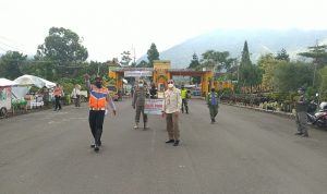 Operasi Yustisi di Kawasan Wisata Cibodas Cianjur, Pengunjung Wajib Tunjukkan Hasil Rapid atau Swab Test