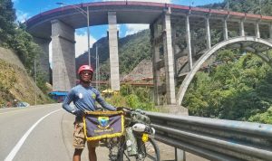 Sudah Setengah Jalan, Dua Goweser Ini Bersepeda 3000 Km Cianjur-Aceh