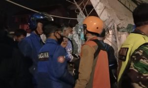 BPBD Lanjutkan Evakuasi Bangunan Pesantren Roboh di Batulawang Cipanas Cianjur