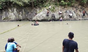 Warga Parung Bogor Hanyut Terseret Arus Sungai di Sukaluyu Cianjur