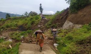 BPBD Cianjur Turunkan Tim ke Lokasi Pergerakan Tanah di Batulawang Cipanas