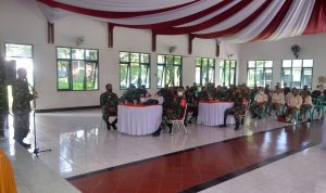 Kodim 0608/Cianjur Gelar Penyuluhan Hukum Bagi Anggota TNI, PNS dan Persit