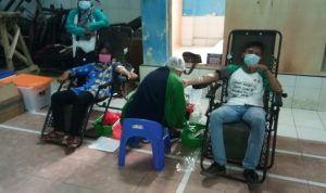Penuhi Kebutuhan Darah di Saat Pandemi, Desa Susukan Campaka Cianjur Gelar Donor Darah
