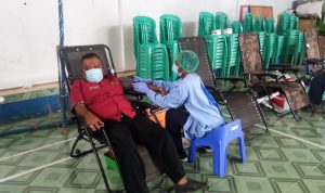 Ketersediaan Darah Terbatas, Desa Girimukti Campaka Cianjur Gelar Donor Darah
