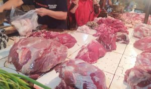 Harga Daging Sapi di Pasar Ciranjang Cianjur Naik, Ayam Broiler dan Cabai Merah Tanjung Turun