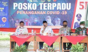 Monitoring Penanganan Covid-19, Herman Kunjungi Sejumlah Kecamatan di Cianjur Selatan