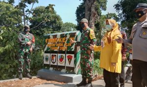 Tinjau Program TMMD di Cianjur, Ketua Wasev Mabes TNI AD: Ini yang Kita Harapkan, Warga dan TNI Bisa Berbaur Bersama