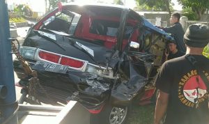 Tabrakan Beruntun di Jalan Raya Cugenang Cianjur, Tiga Pick Up Ringsek, Sopir Luka-luka