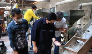 Menteri BUMN-BRI Dukung Produksi Padi Model Bisnis Klaster dan Penggunaan Teknologi Modern di Cirebon