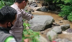 Warga Cipanas Digegerkan Penemuan Sesosok Mayat di Sungai