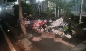 Trotoar Jalan Berubah Jadi Tempat Penampungan Sampah, DLH Dinilai Gagal Fasilitasi Bank Sampah