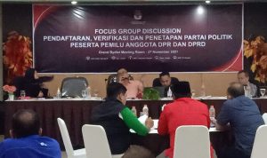 Gelar FGD, KPU Cianjur Sosialisasi Pendaftaran, Verifikasi dan Penetapan Parpol Jelang Pemilu 2024