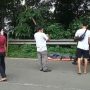 Ambulans Pengangkut Jenazah Terbalik, Truk BBM Nyungsep