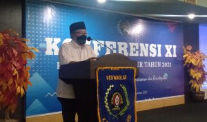 Buka Konferensi XI PWI Cianjur, Bupati Apresiasi Peran Media dalam Penanganan Pandemi Covid-19