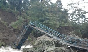 13 Jembatan di Cianjur Putus Akibat Bencana Alam