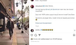 Kreatif, Ridwan Kamil Parodikan Video Klip Noah 'Yang Terdalam' Jadi 'Yang Terjail'