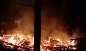 Rumah Warga di Kadupandak Ludes Terbakar Senin Dinihari