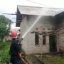 Sebuah Rumah di Cikalongkulon Terbakar, Diduga Akibat Puntung Rokok